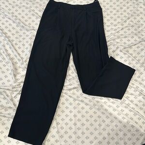 Black High Waist Trousers